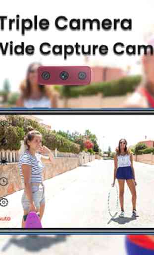 Ultra Wide Capture Camera : Triple Camera 3