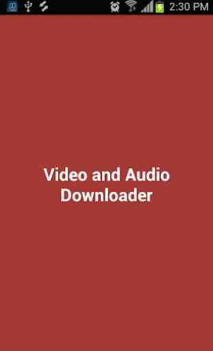 Video and Audio Downloader 1