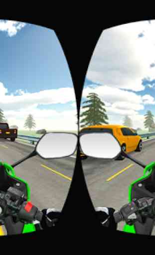 VR Highway Real Traffic Bike Racer  1