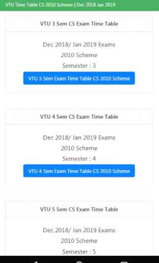 VTU Time Table 2
