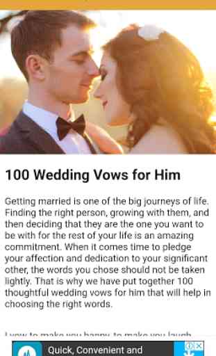WEDDING VOWS - MARRIAGE VOWS 4