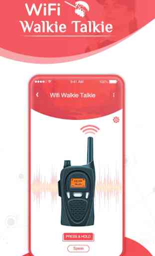 Wi-Fi Walkie Talkie : Bluetooth Walkie Talkie 4