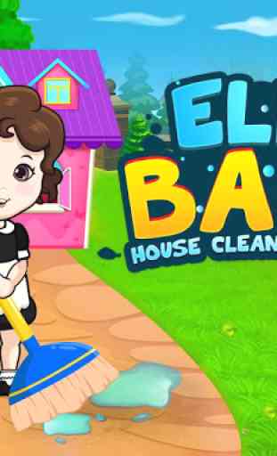 Baby Elis Home Cleaning Games 1