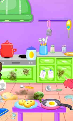 Baby Elis Home Cleaning Games 2