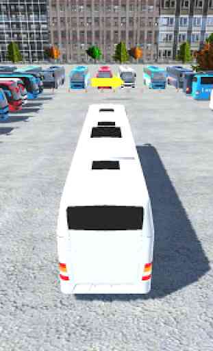 Coach Bus Parking 3D 2