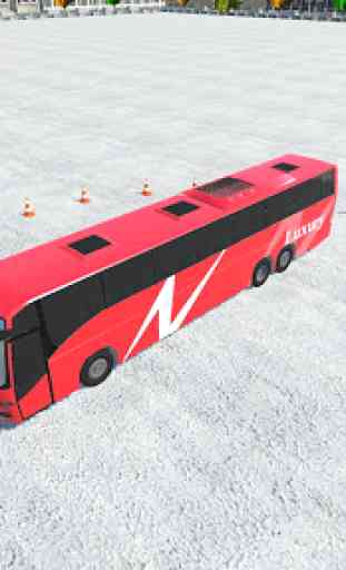 Coach Bus Parking 3D 4