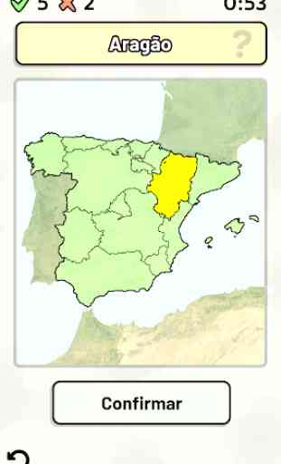 Comunidades Autónomas da Espanha - Quiz 1