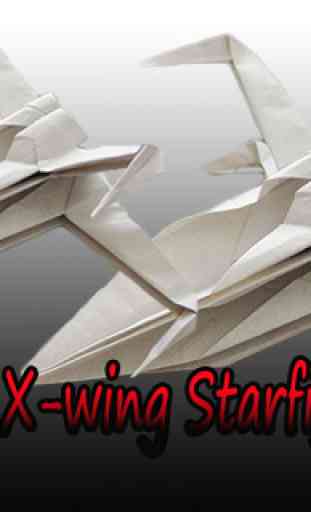 How to make Origami X-wing Starfighter 1