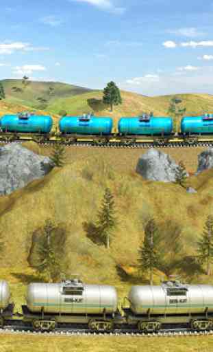 Indian Train City Pro Driving- Oil Tanker Train 4