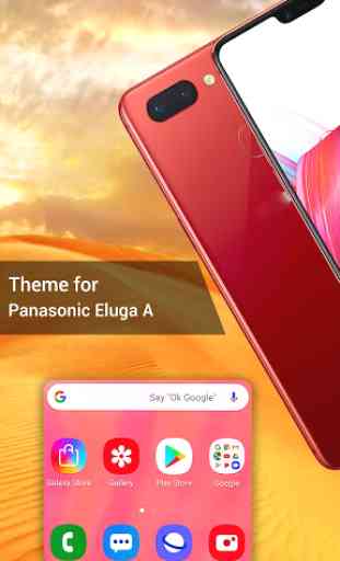 Launcher Themes for  Panasonic Eluga A 2
