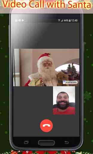 Ligar Papai Noel Mensagens Video chamada 4
