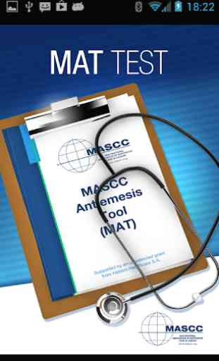 MASCC Antiemesis Tool (MAT) 1