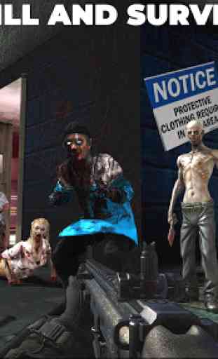 Morto Zombie Shooter: Alvo Zombie Jogos 3D 3