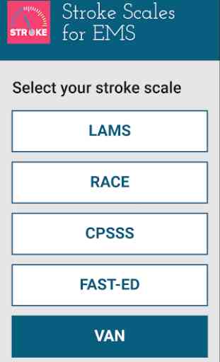 Stroke Scales For EMS 2