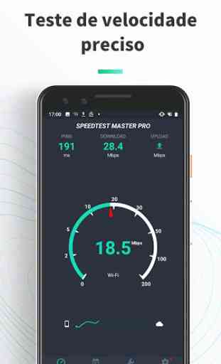Teste de velocidade da internet:medidor velocidade 1