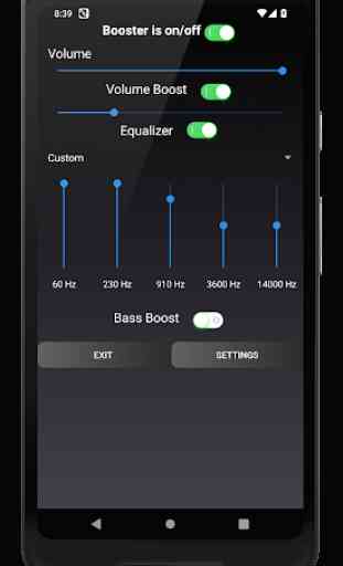 Volume Booster, Equalizer and Bass Boost for Music 3