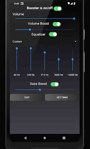 Volume Booster, Equalizer and Bass Boost for Music 4