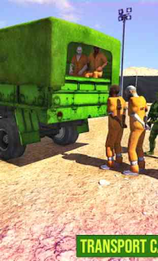 Army Criminals Prisoners Transport Truck Simulator 1