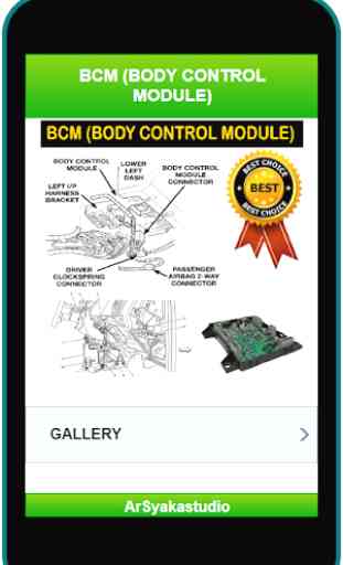 BCM ( BODY CONTROL MODUL ) 3