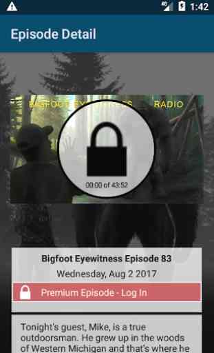 Bigfoot Eyewitness Radio 3