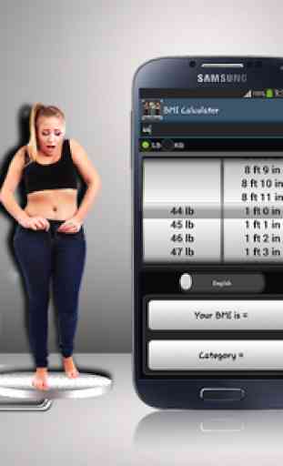 BMI Calculator : Ideal Body Weight 2