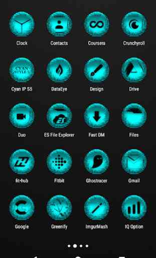 Cyan Icon Pack Style 5 ✨Free✨ 3