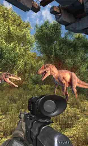 Dinosaur Hunter: City Invasion Survival Game Free 2