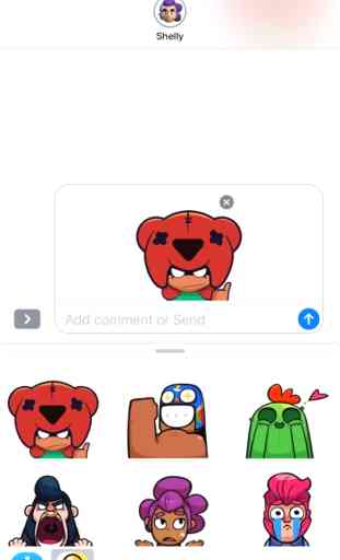 Emojis animados de Brawl Stars 1