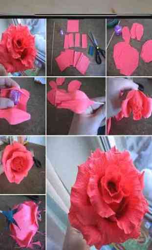 Fácil flores de papel 1
