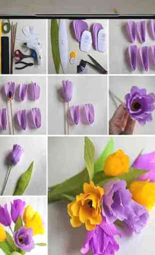 Fácil flores de papel 2