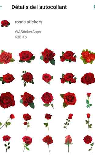 Flores y Rosas stickers - WAStickerApps 4