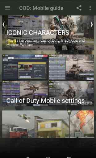 Guide for COD: Mobile  3