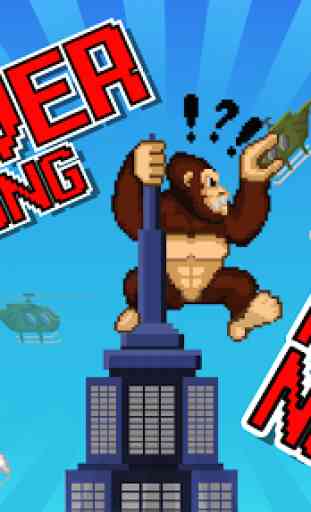 King Kong e arranha-céus ou Gorilla King Tower 1
