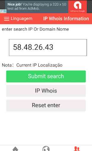 Localizador de IP 4