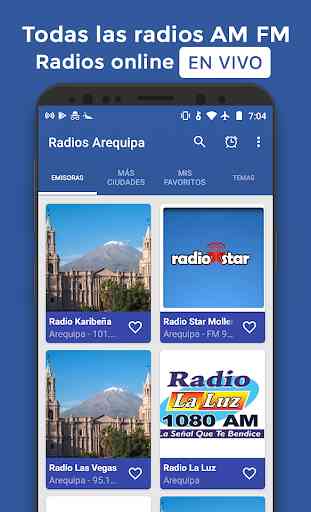 Radios Arequipa Perú FM & AM: Emisoras Arequipeñas 1