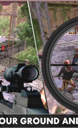 sobrevivência mestre zumbi caçador: atirador 3