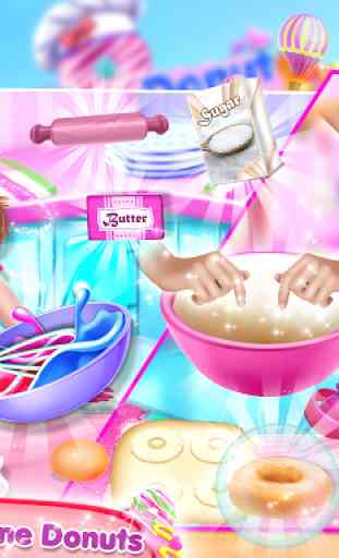 Sweet Donut Maker - Chef Cooking Bakery Shop 2