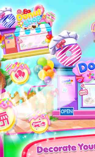 Sweet Donut Maker - Chef Cooking Bakery Shop 3