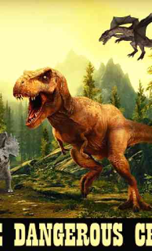 T Rex Hunter Dinosaur City Dino Caça Jogo 3