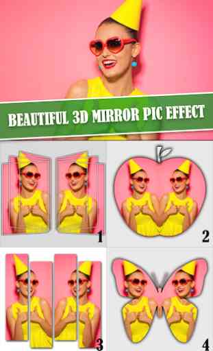 3D Echo Mirror Magic Editor : Collage Photo Editor 3