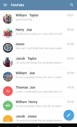 App Fake Chat Free 2020 1