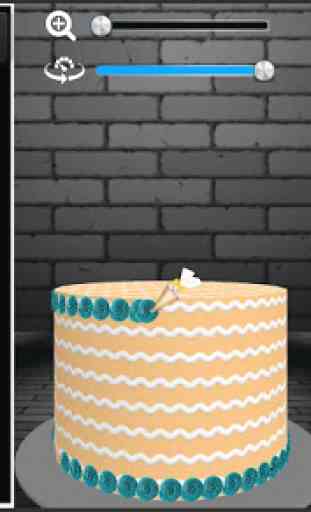 Cake icing real 3d cake maker 2