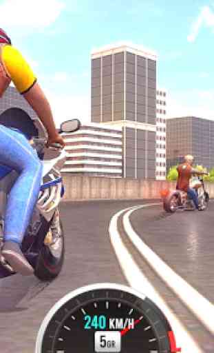Cidade Corrida de Motos - City Motorbike Racing 4