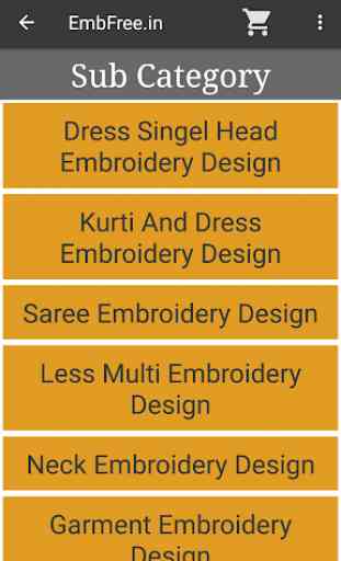 EMB FREE - Embroidery design Shopping App 3