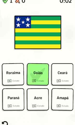 Estados do Brasil - Quiz: Mapas, Capitais, etc. 2