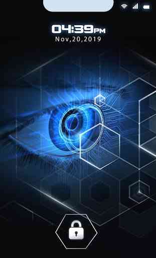 Eye Scanner App Prank to Unlock Screen 4