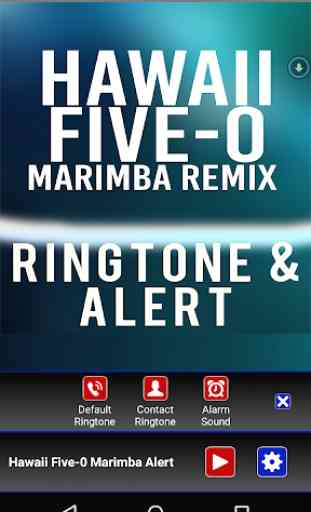 HawaII Five-O Marimba Ringtone 2