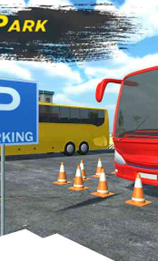 Heavy Bus Parking Simulator Game 2019 2