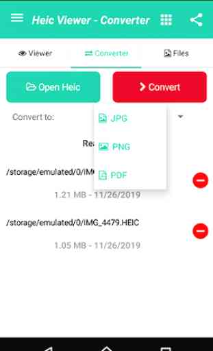 Heic to jpg Converter - Heic to png converter 1