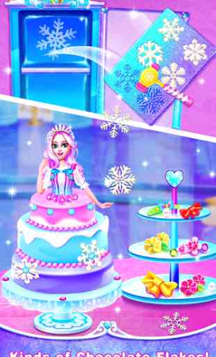Princesa do Gelo - Jogos de Culinária para Meninas 4